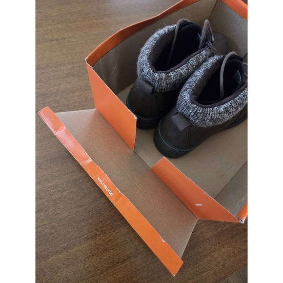 Rocket Dogs Lace Up Ankle Boots Womens 8 Brown Bootie Chunky Heel - Picture 10 of 11